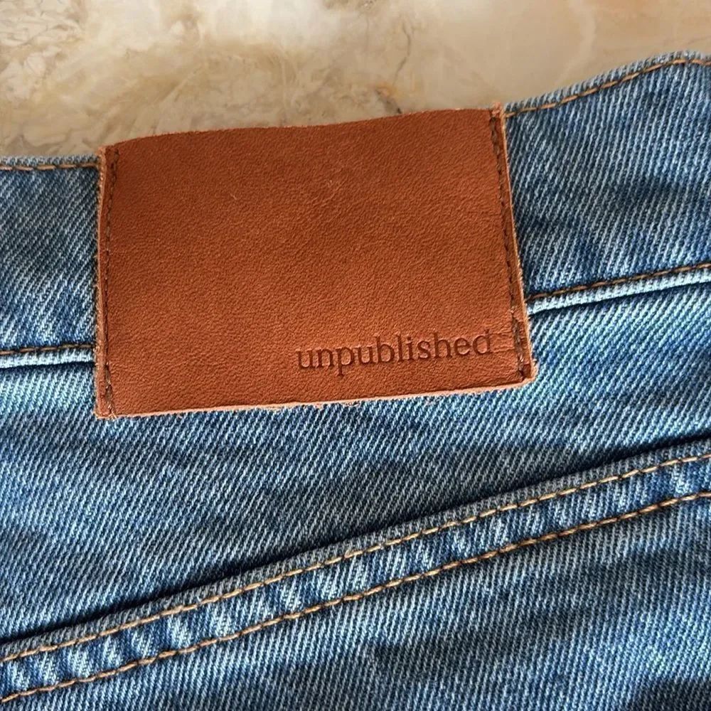 Unpublished Rae High Rise Straight Leg Jeans - Picture 8 of 12